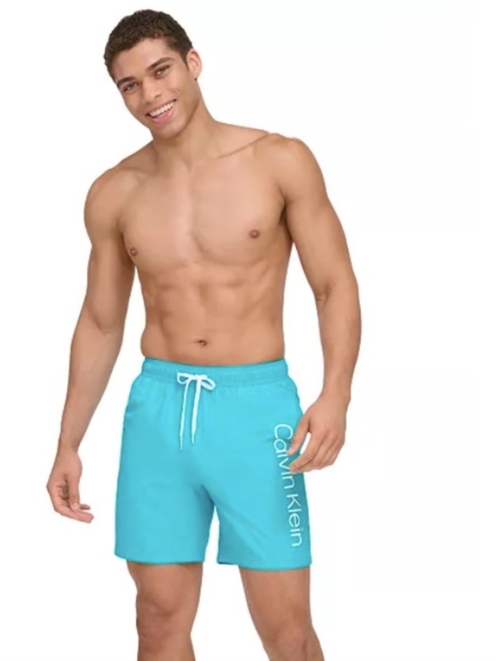 Calvin Klein Swim Trunks 2XL Gently worn 100% polyester 40-48" waist 7" inseam